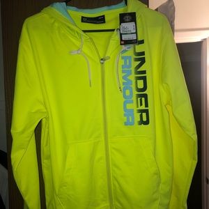 Neon Under Armour Jacket
